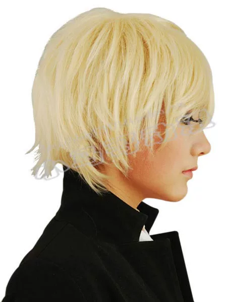 Парик для COSPLAY Hetlia Hetalia Prussian British персонаж Estuni Gold