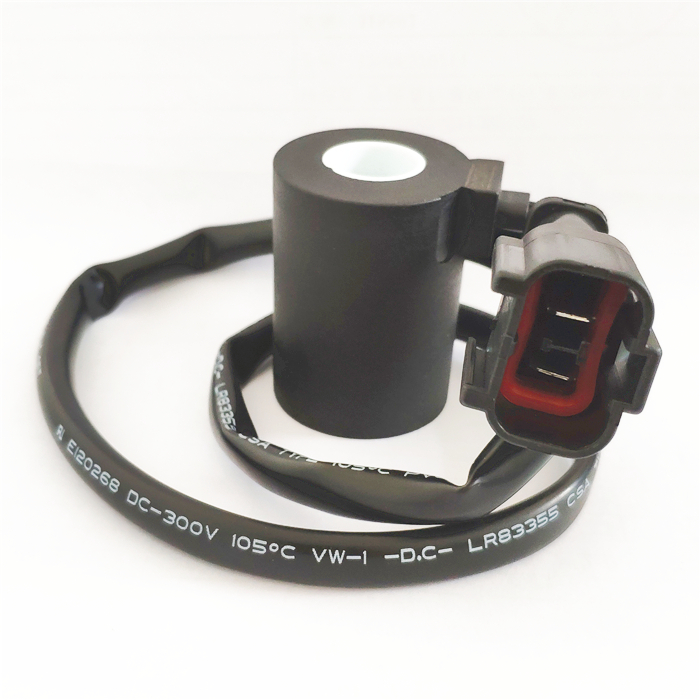 The excavator PC200-6 rotating solenoid coil 6D 102 rotating solenoid valve coil