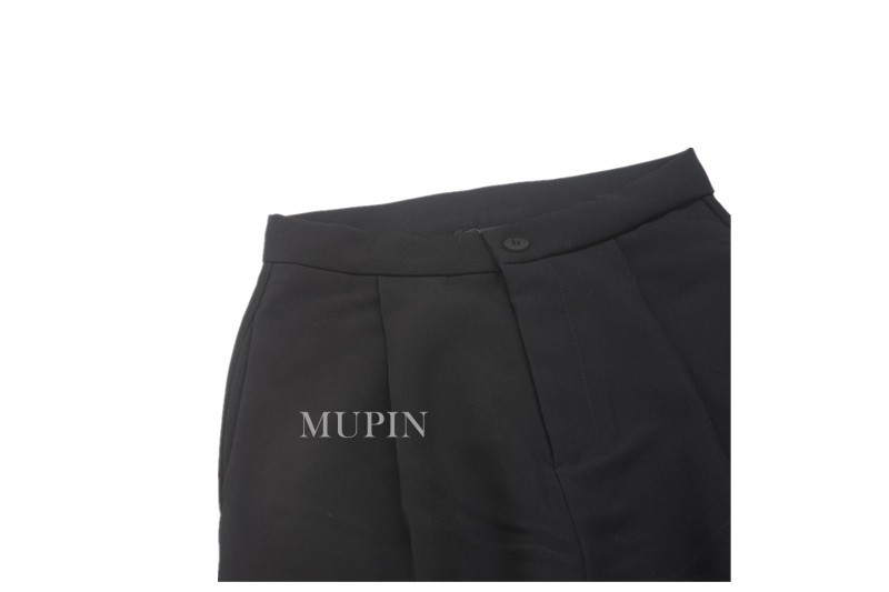 Quần ống côn tinh tế Quần eo cao eo nữ quần chín mùa thu chân mỏng cà rốt quần âu phù hợp với quần - Quần Harem quần harem nữ công sở