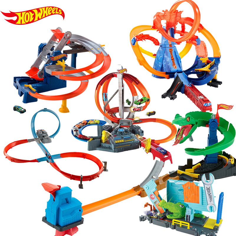 Meteor Wind Wheel Racing Racing Track Suit Boy Toy Fire Horseradish Small Sports Car Track Electric Racing Alloy Car Model-Taobao