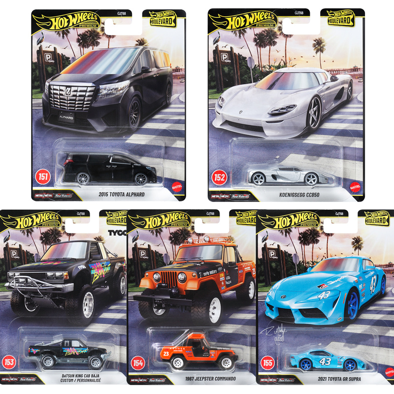 Gjt68 Hot Wheels Favorite Choice Series Alloy Car Model Toy Iron Base Rubber Tire Garden Avenue 18 Nissan R34