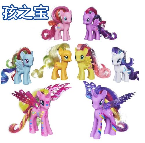 Подлинная детская Bao Xiaoma Burry Girl Girl Toys Basic Pony Series A2360 Biki Cai Caiyun Whees