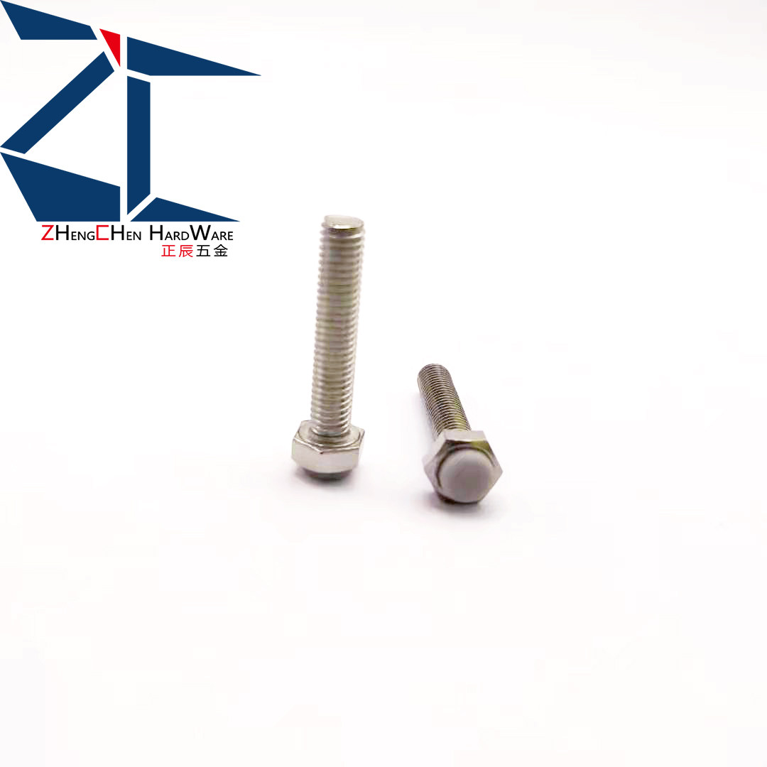 SSTS4 5 6 Stainless Steel Light Grey Silicone Rubber Stop Set Screw Nut Bolt