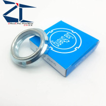 GUK fine tooth nylon self-locking round nut lock lock round nut Taiwan bearing nut M10 * 0 75