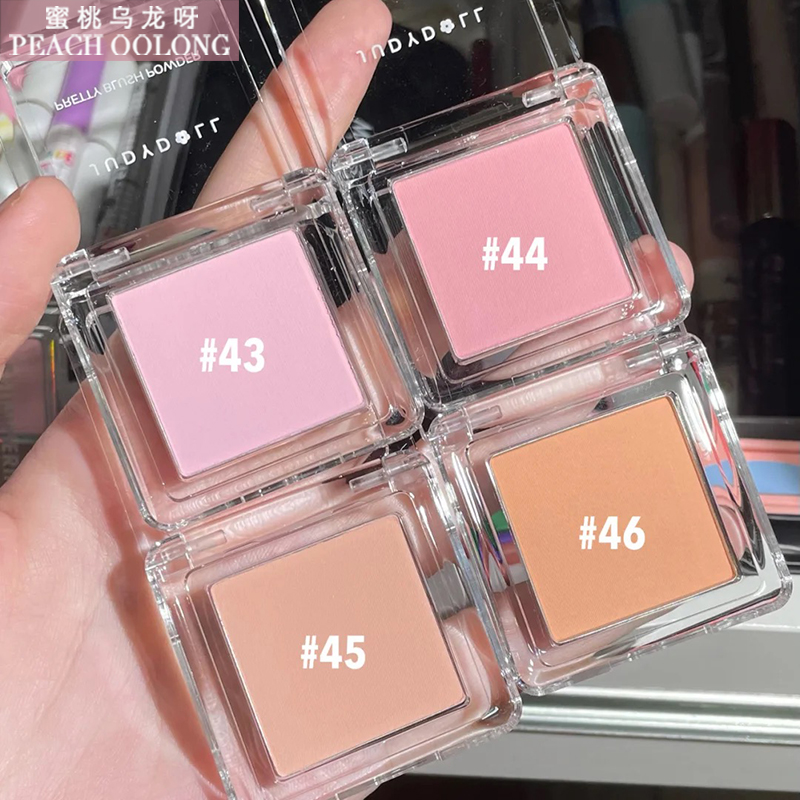 KH combined with new color 50 51 52 53 Judydoll orange monochrome blush shadow in one body 43 44 45