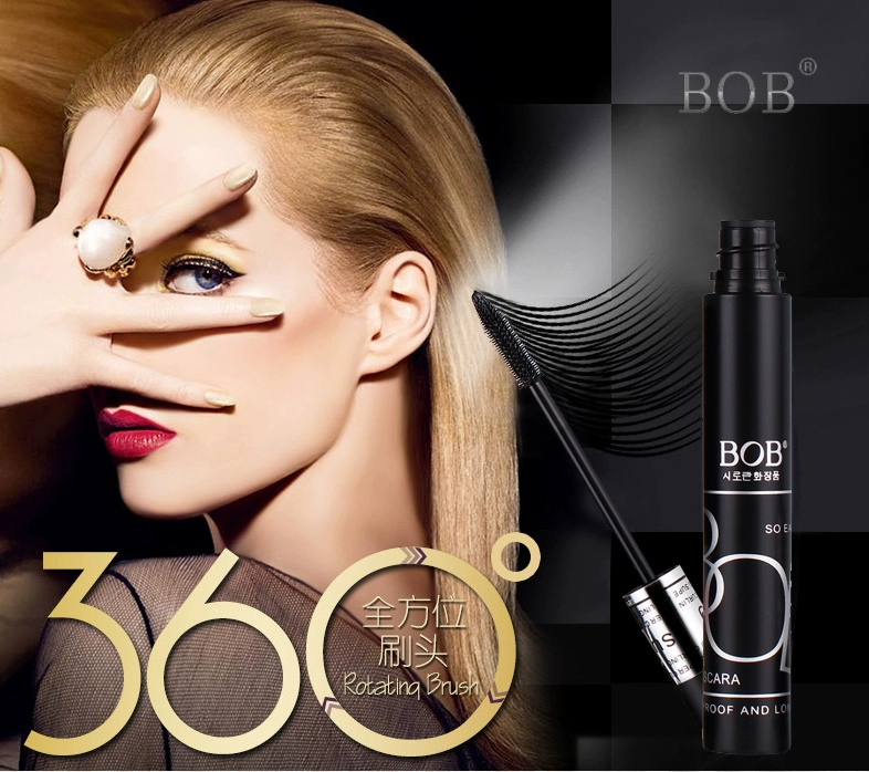 Authentic BOB mascara dài tuyệt đẹp uốn cong bàn chải mềm tăng trưởng mascara dài không thấm nước không nở - Kem Mascara / Revitalash