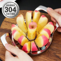 304 stainless steel apple cutting artifact Fruit cutting artifact Large fruit cutting fruit cutting slice cutting de-core device