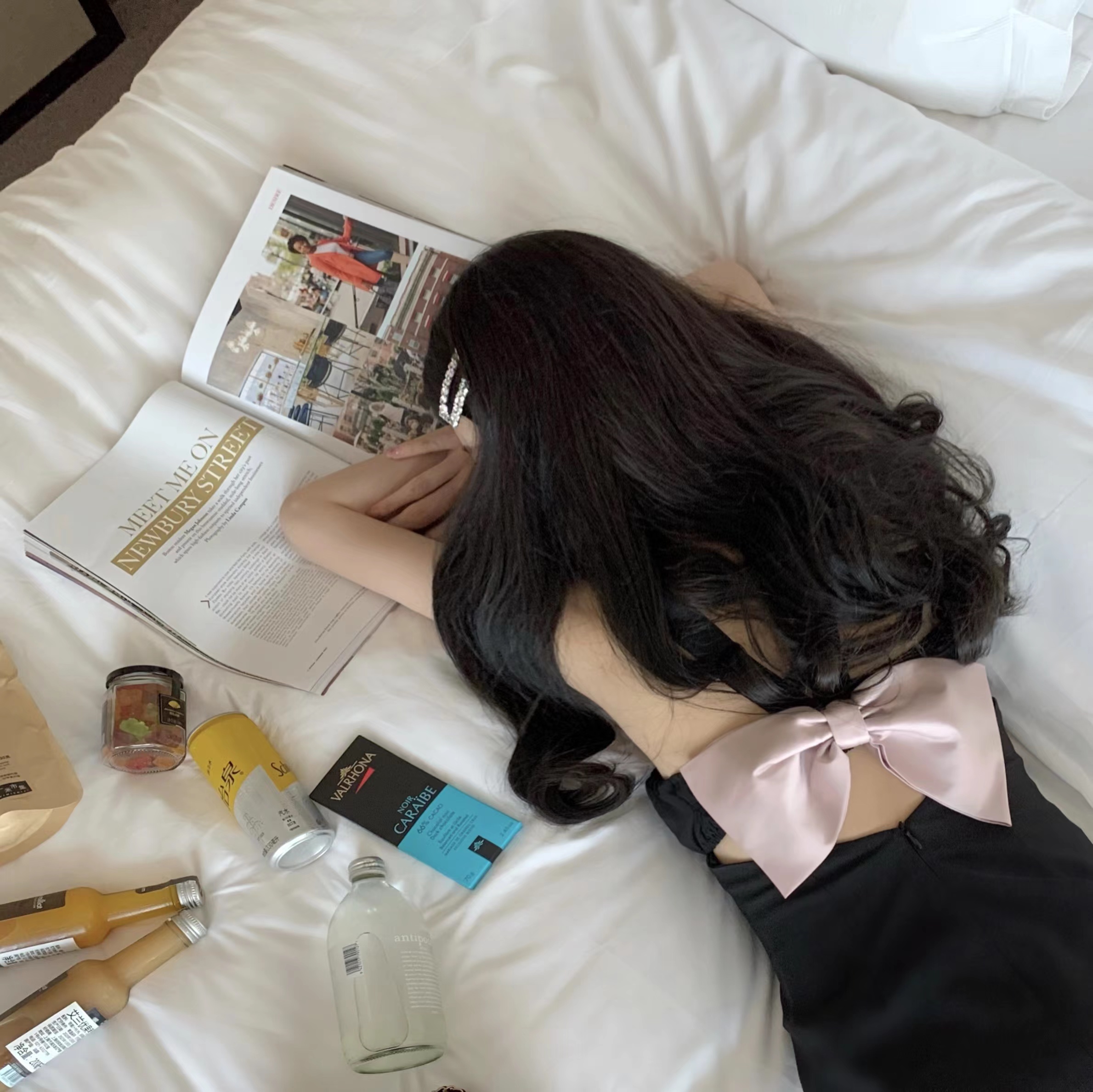 JoyingFeng (Be Loved) High Waist Tube Top Halter Neck Dress Female Design Sense Niche Package Hip Skirt