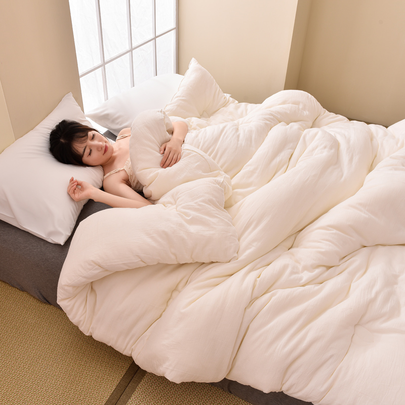 Class A day style raw cotton soybean fiber quilts by pure cotton by core winter cotton by thickened warm single double All season universal