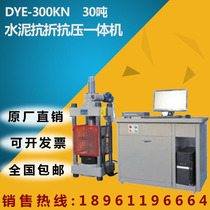 DYE-300KN fully automatic cement anti-folding and pressure testing machine cement anti-folding and anti-pressure all-in-one constant stress