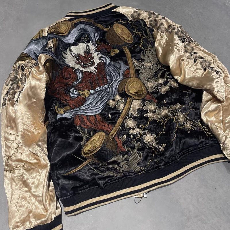 2024 Autumn/Winter New Yokosuka Heavy Industries Print Jacket Men's Fashion Casual Versatile Street Style Coat