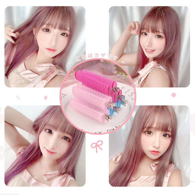 Yoshida Juri ຈາກປະເທດຍີ່ປຸ່ນແນະນໍາ bangs clip air bangs curling hair barrel lazy hair styling artifact