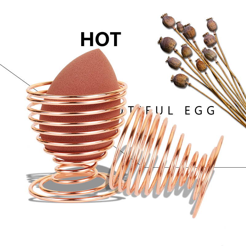 Beauty egg egg rack powder holding bracket hoist tool makeup sponge cute drying stent dust resistance