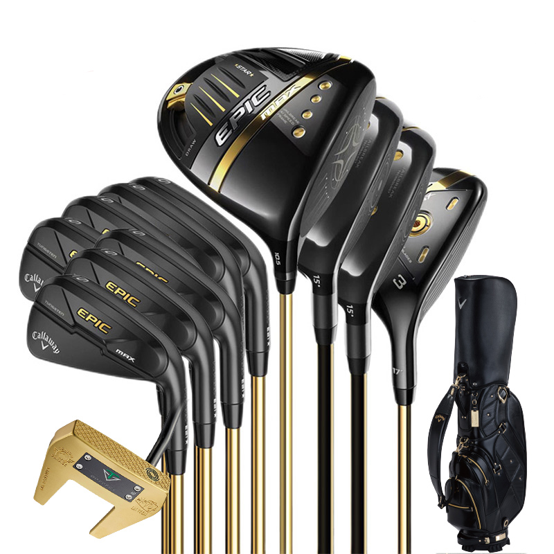 Callaway Callaway golf club set men's EPIC MAX STAR black gold limited edition set of poles