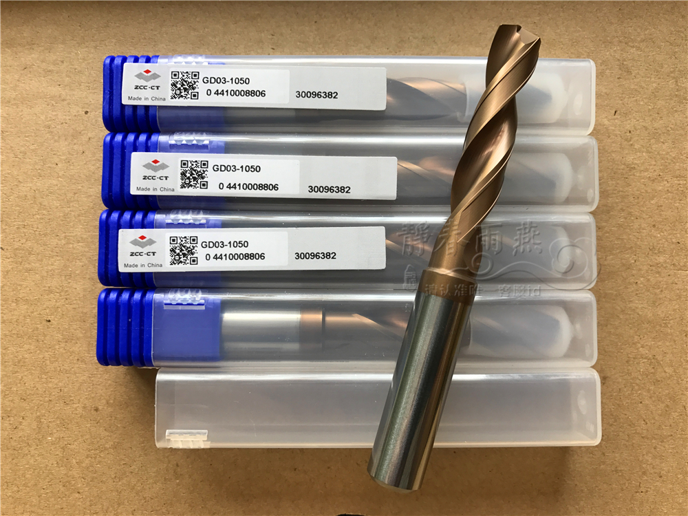 Original Plant Zhuzhou Diamond Overall Alloy Drill Bit GD03-1050 Plant Drilling Universal Tungsten Steel Twist Drill Bit 10 5mm