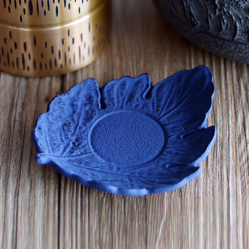 Imported from Japan southern iron rock cast iron tea saucer iron pot tea pot tea cup dish coaster insulation and anti-scalding