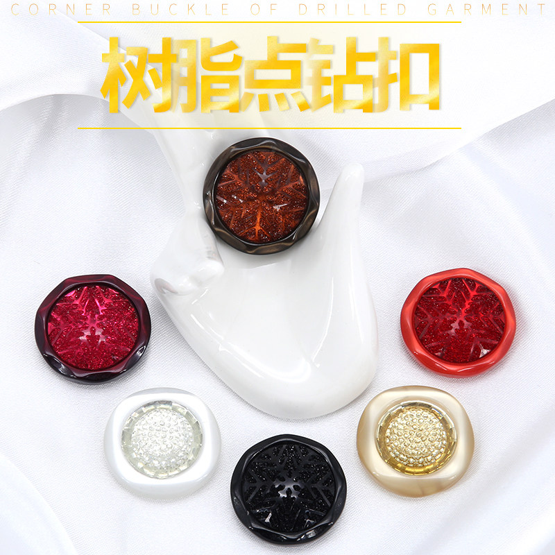 Resin Round-shaped Sub-buttons 100 hitch Lady clothing wool Sweater Sweater Coat jacket Decorative Upmarket Buttons