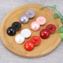 White round button buttons Wild pearl black womens coat sweater shirt Cardigan Childrens clothes small buttons