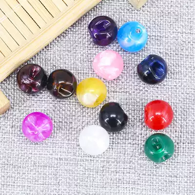 Round pearl button button all women's clothes shirt shirt shirt decoration White small button diy accessories