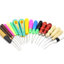 Take-up shoes thousands of taper cone tape hook drill with hole shoe taper DIY handmade leather hook tool