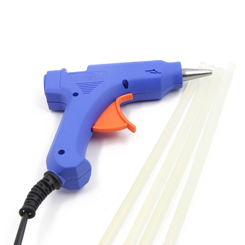 Home Hot Melt Glue Gun 20W Transparent Silicon Strips Free 5 Hot Melt Sticks Hot Melt Glue Grab Home Glue Gun Handmade DIY