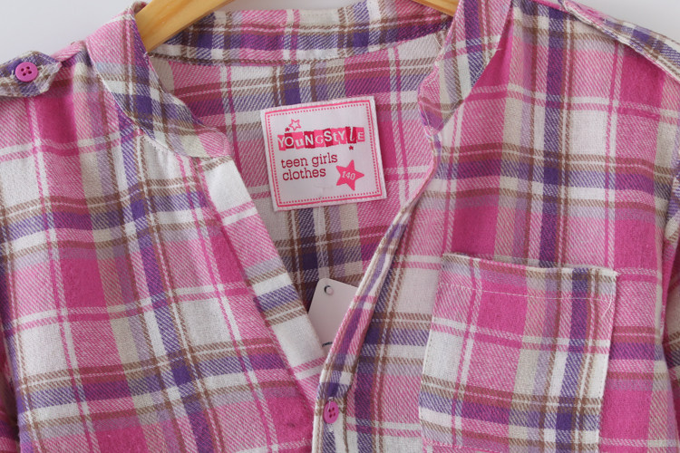 Chemise fille à manche longue - Ref 2087102 Image 9