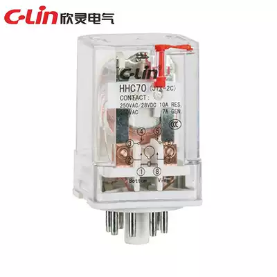 C- Lin xin ling intermediate relay HHC70-2Z JTX-2C JQX-10F 2C AC DC220V 24V
