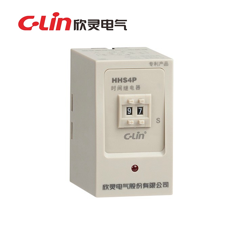 C-Lin Xinling time relay HHS4P digital power-on delay power-down JS14P 99S dial code 220