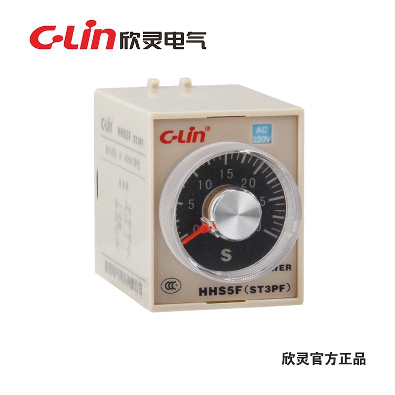 C-Lin Xinling HHS5F ST3PF Power-off delay Delay relay 5S 10S 30S 60S 180S