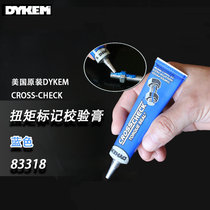 American DYKEM Cross-Check83318 Blue Bolt check mark Anti-loosening tamper torque Mark paste
