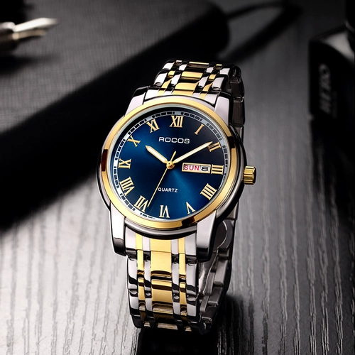 Модные водонепроницаемые кварцевые часы, мужские часы, простой и элегантный дизайн, 2020