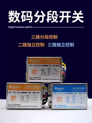 Digital segment switch grouping controller light power supply Crystal Light Chandelier living room light 220V sub-controller