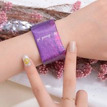 Aesthetic paper watch waterproof black technology smart watch German adult childrens watch tear-resistant waterproof paper watch