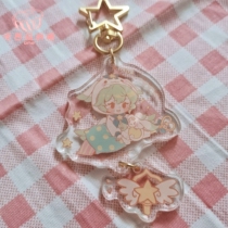 Pajamas Guardians Cute Key Buttons Hung Pendant ~ 3 Out Of Three.