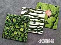 Field Garden Lotus Leaf Lotus Lotus Bamboo Forest Leaves Balcony Toilet Bathroom Patio Patio Brick 300 parabolic