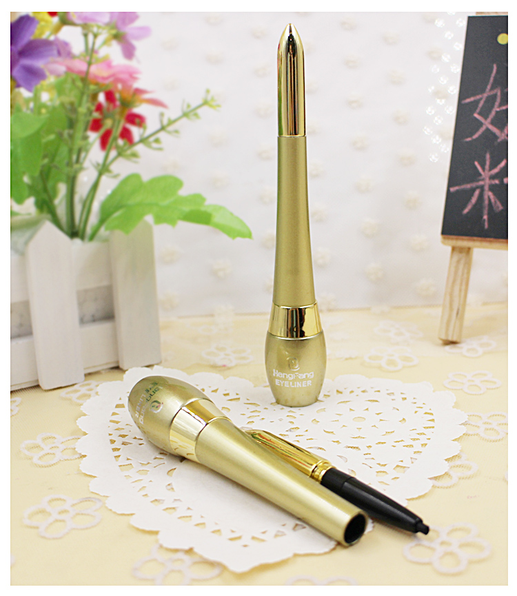 Trung Quốc cổ điển đôi bút kẻ mắt + bút kẻ mắt (cứng đầu bút kẻ mắt màu đen kép- sử dụng) gel kẻ mắt tonymoly
