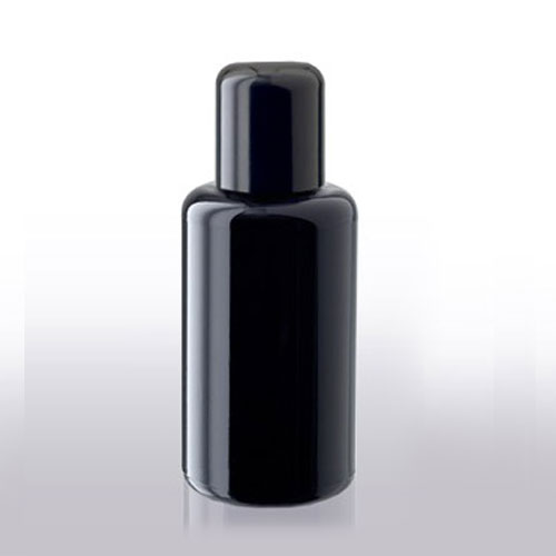 Imported purple black glass bottle essential oil bottle 30ml bright light cover sub-packaging bottle trial package DIY essence set