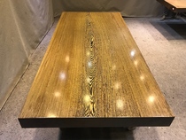 2 meters chicken wing wood large board table whole log mahogany dining table desk tea table desk