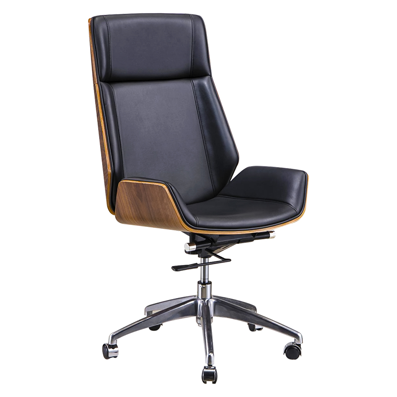 Boss office chair Leather boss chair president chair can lie comfortable ergonomic chair walnut large class chair