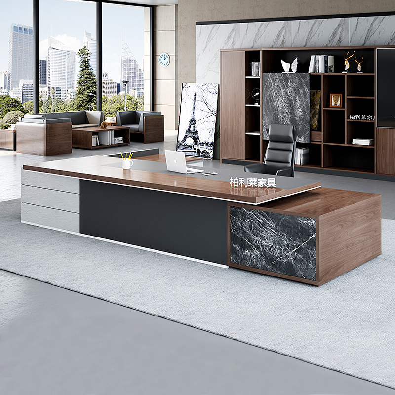 President's desk boss desk simple modern desk new executive desk creative office decoration furniture manager desk