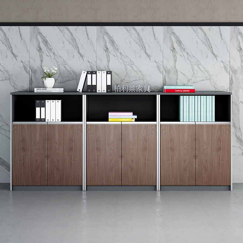 Office Short Cabinet Containing Cabinet Wood Cabinet Office Furniture Low Cabinet Information Cabinet Desk Containing Cabinet