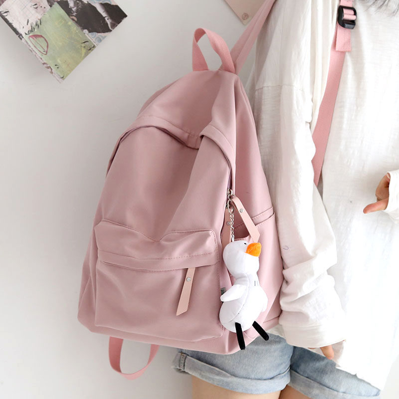 Double Shoulder Bag Women Travel Large Capacity Light Summer 2022 New Fashion SHOULDER BAG LARGE CAPACITY STUDENT BRIEF SCHOOL BAG