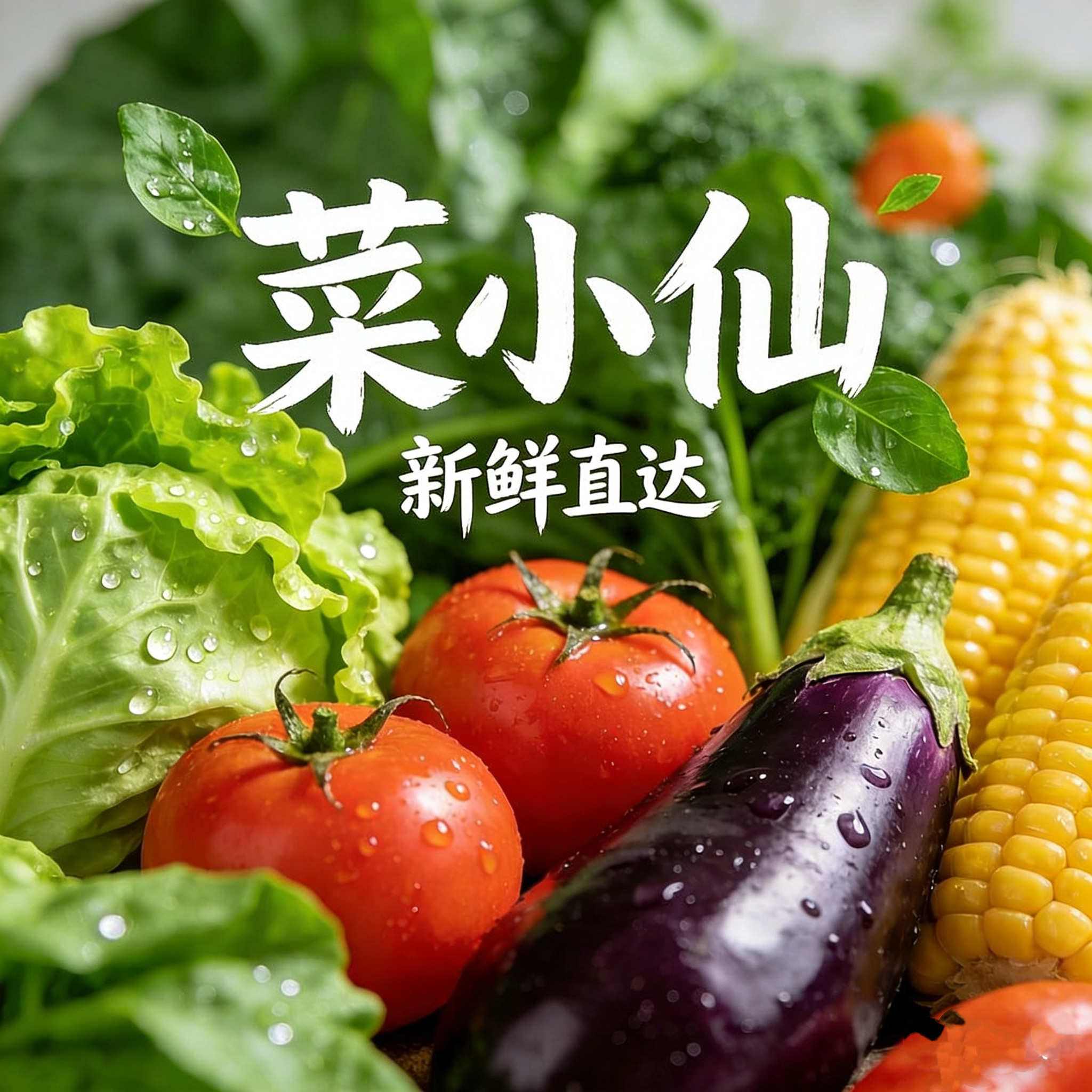 菜小仙的LOGO