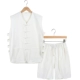 Phong cách Trung Quốc Tang nam vest vest mồ hôi Ma Hao cotton mùa hè và vải lanh áo sơ mi cũ áo vest Trung Quốc phong cách quốc gia nút gió - Áo vest cotton vest nam trung niên