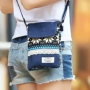 2017 túi đựng điện thoại di động mới Túi xách nữ bằng vải gió quốc gia treo cổ điện thoại di động túi mini túi ví thủy triều tui deo cheo nam