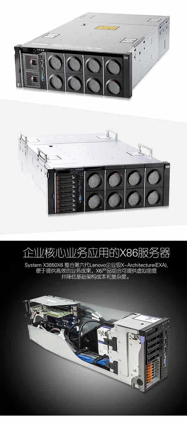 IBM объединение System X3850 X6 6241I31 E7 4809v3X2 6 4г 900W двойной электрический бесплатная доставка IBM