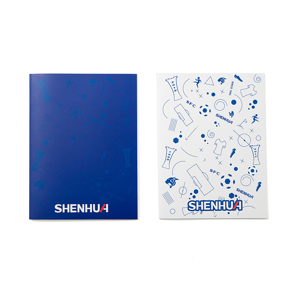 (Spot) Shanghai Shenhua Official Authorized Perimeter-Football Elements Notebook notepad Signature This suit