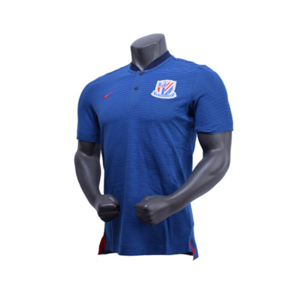 (Spot) 2018 Nike Chinese Super Shanghai Shenhua short-sleeved POLO shirt AJ6771-451