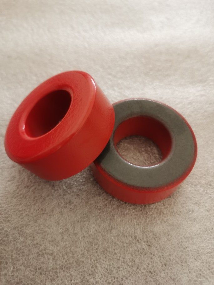 铁粉芯磁环T184-2  红灰环  47mm-24mm-18mm    KT184-2红灰磁环