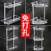 Bathroom rack towel rack toilet toilet toilet bathroom wall wall storage wash table Wall Wall free of punching